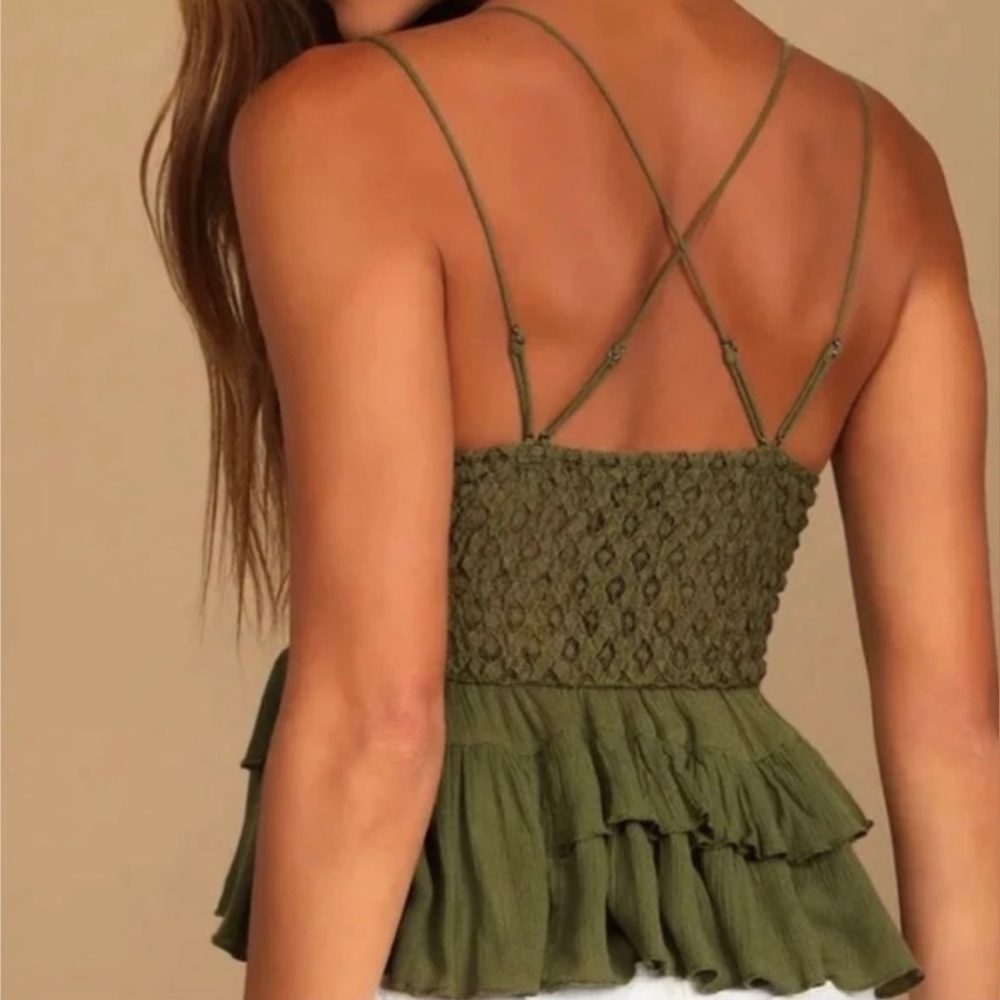 NWT Free People Olive Adella Cami Size S - Picture 5 of 6